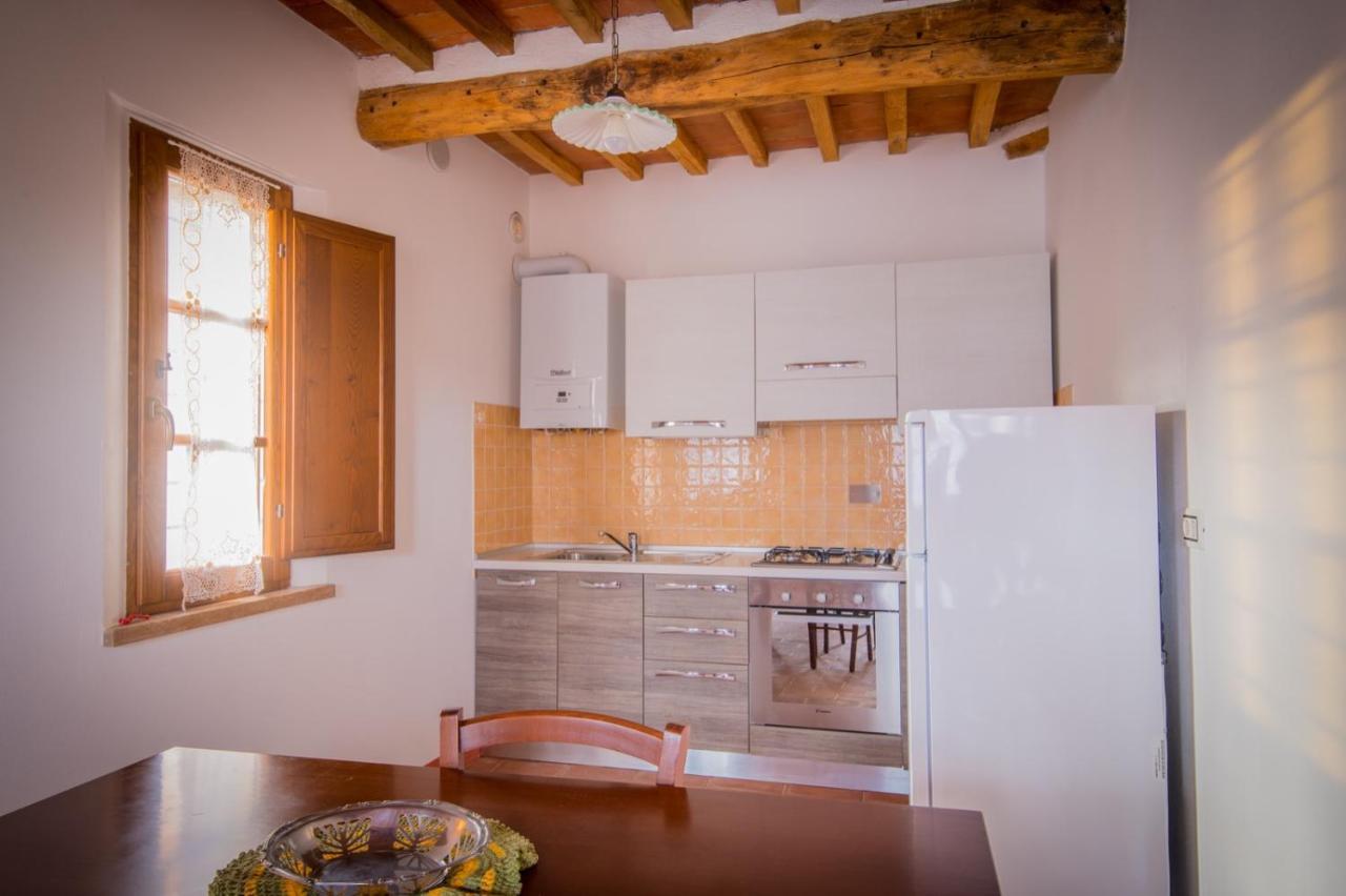 Apartamento Ulivo-Chianti Charming Flat With Private Parking! Asciano Exterior foto