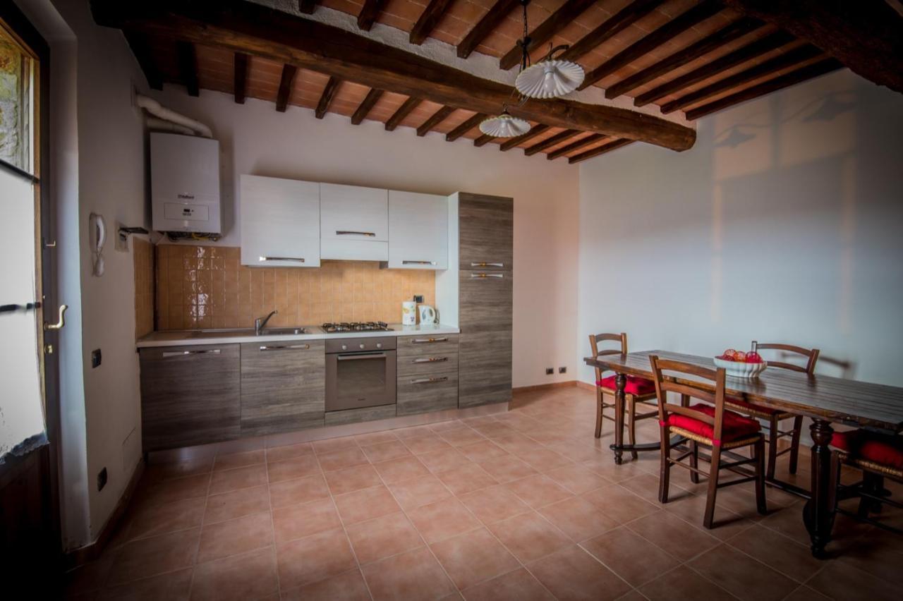 Apartamento Ulivo-Chianti Charming Flat With Private Parking! Asciano Exterior foto