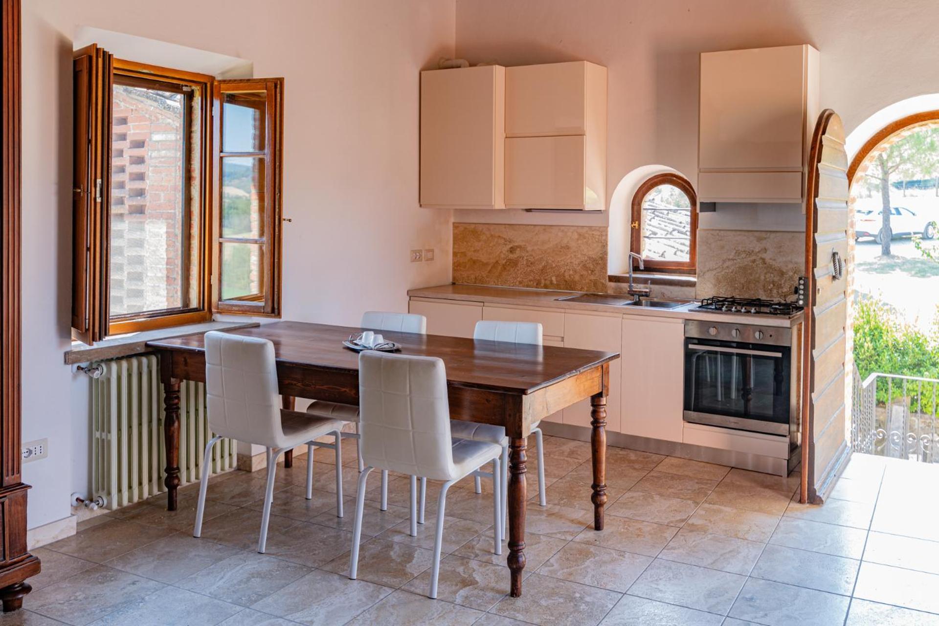 Apartamento Ulivo-Chianti Charming Flat With Private Parking! Asciano Exterior foto