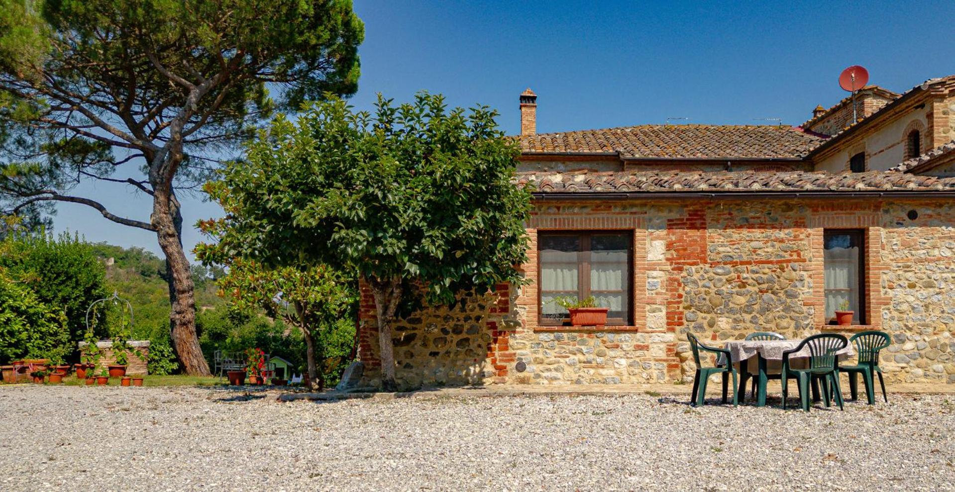 Apartamento Ulivo-Chianti Charming Flat With Private Parking! Asciano Exterior foto