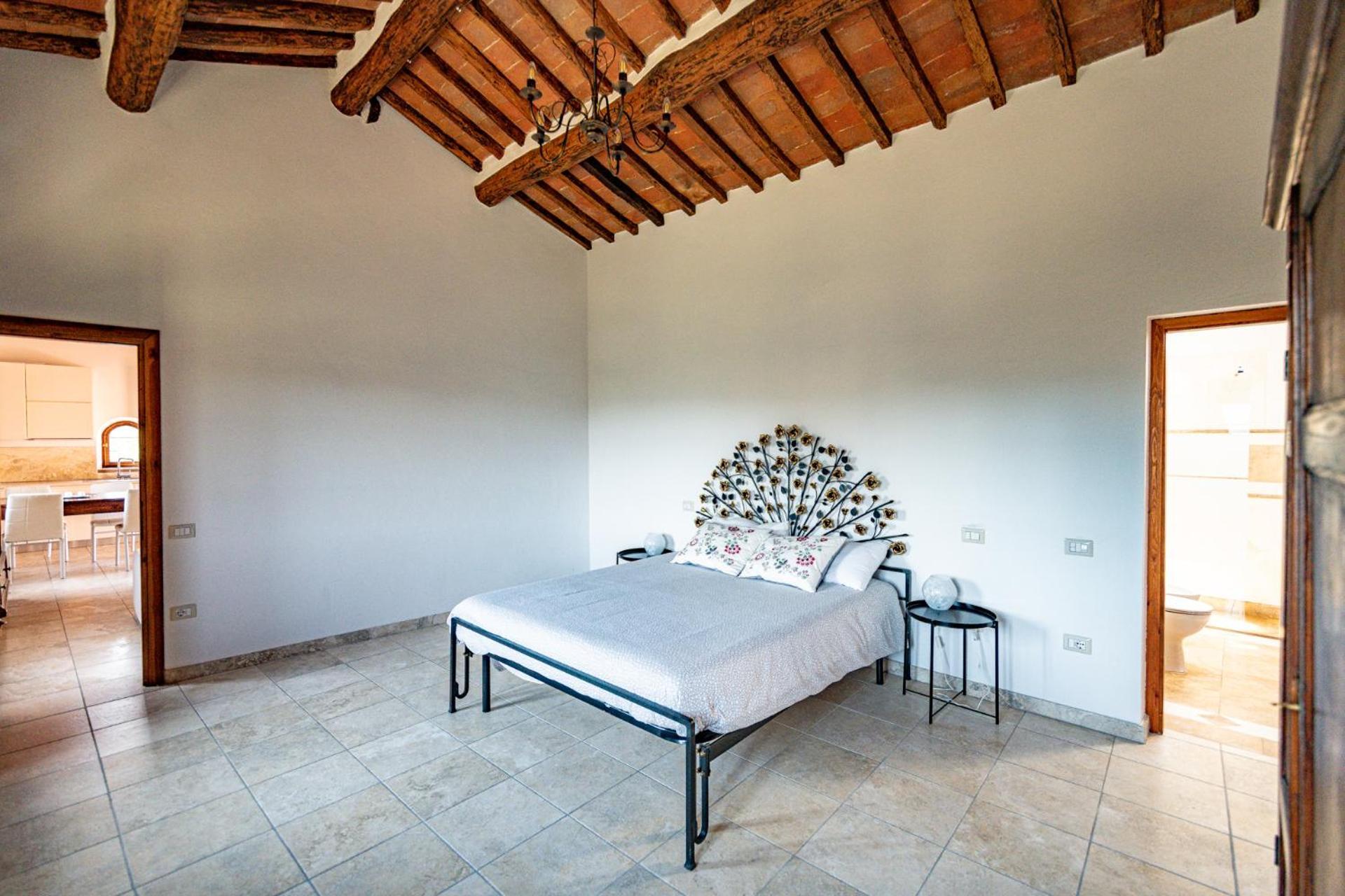Apartamento Ulivo-Chianti Charming Flat With Private Parking! Asciano Exterior foto